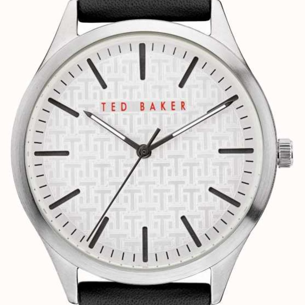Ted Baker Manhatt Silver Men's Wrist Watch NWT - Picture 5 of 7